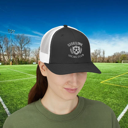 Sideline Social Club Trucker Hat – For the Fans Who Never Miss a Match