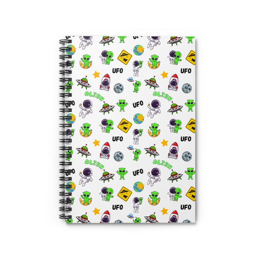 Alien Invasion Spiral Notebook – Out-of-This-World Design