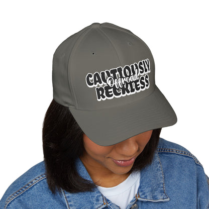 Cautiously Reckless Cap - Adventure Hat, Outdoor Baseball Cap, Gift for Adventurers, Casual Style, Trendy Headwear