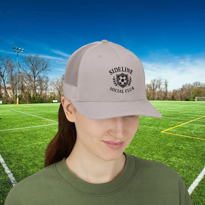 Sideline Social Club Trucker Hat – For the Fans Who Never Miss a Match