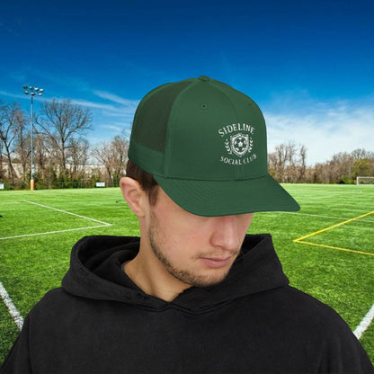 Sideline Social Club Trucker Hat – For the Fans Who Never Miss a Match