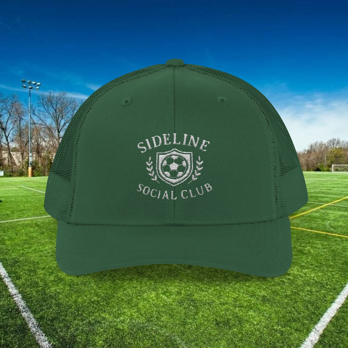 Sideline Social Club Trucker Hat – For the Fans Who Never Miss a Match