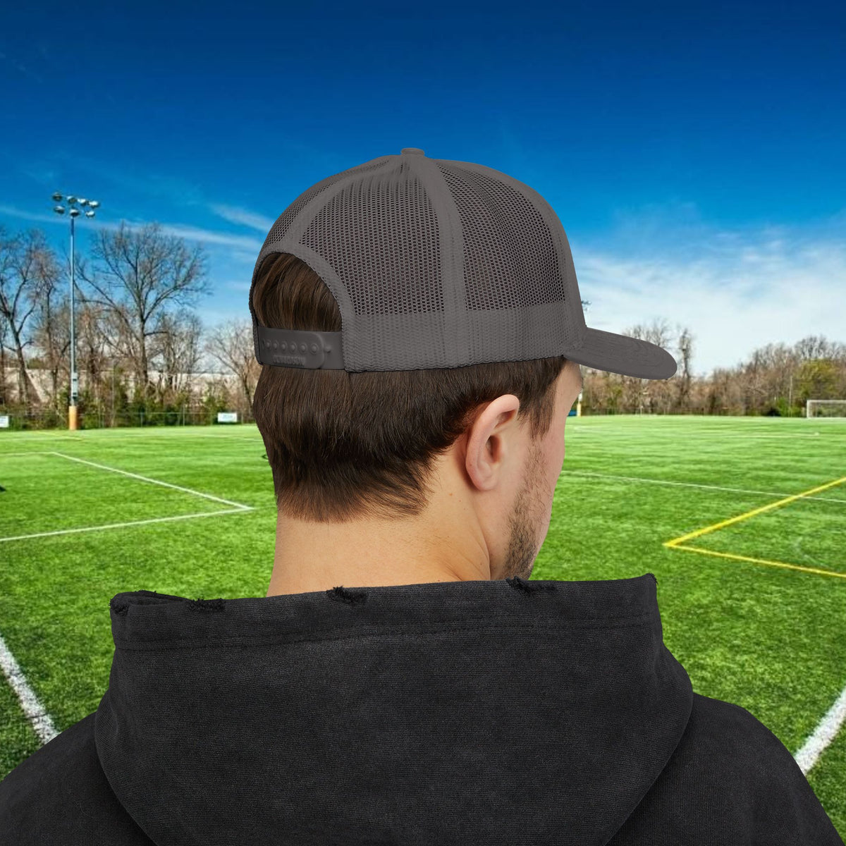 Sideline Social Club Trucker Hat – For the Fans Who Never Miss a Match