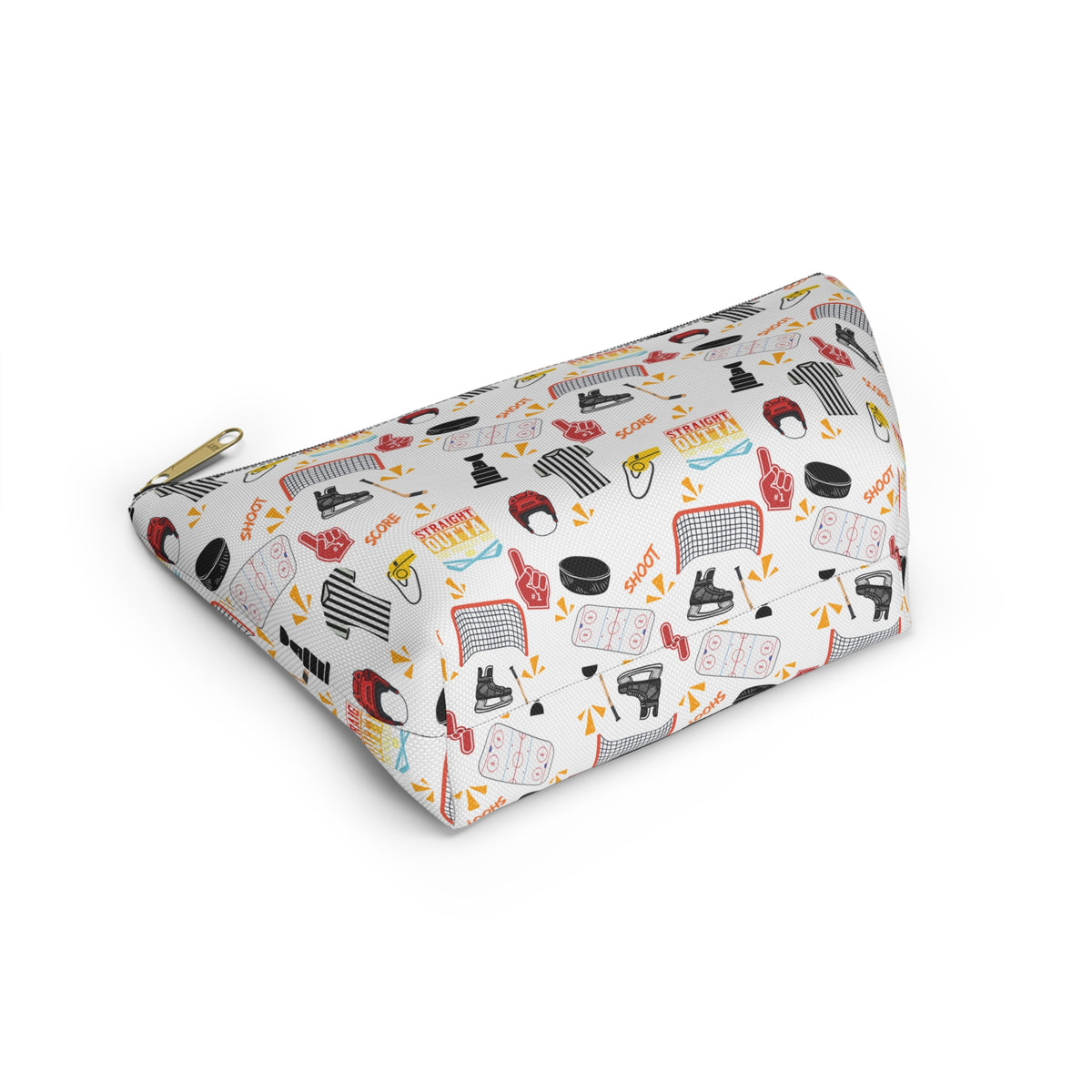 Hockey Inspired "Straight Outta the Penalty Box" Accessory Pouch
