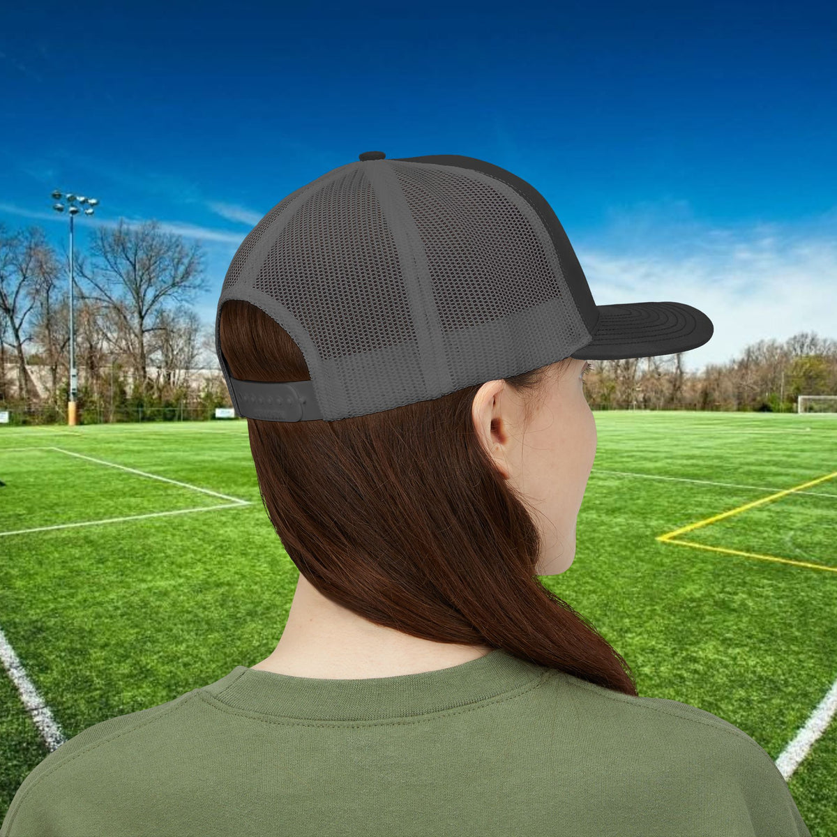 Sideline Social Club Trucker Hat – For the Fans Who Never Miss a Match