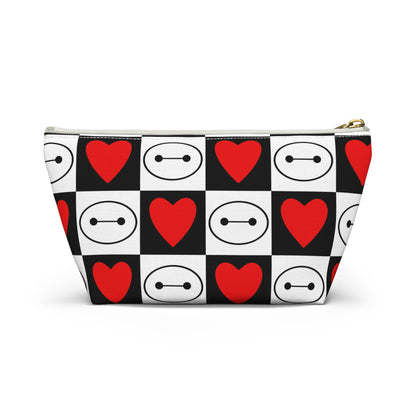 Baymax Love Inspired Checkered Accessory Pouch