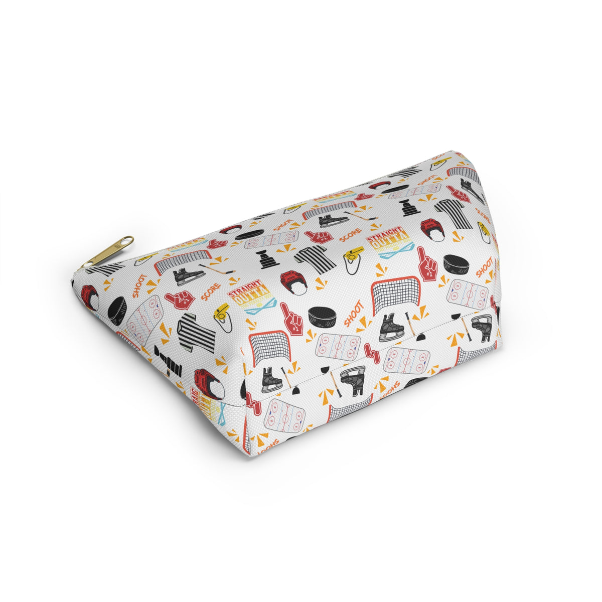 Hockey Inspired "Straight Outta the Penalty Box" Accessory Pouch