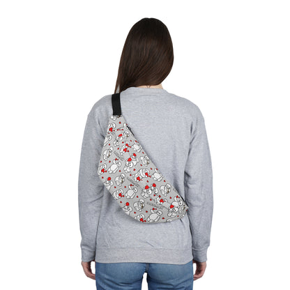 Baymax Hearts Inspired Large Fanny Pack