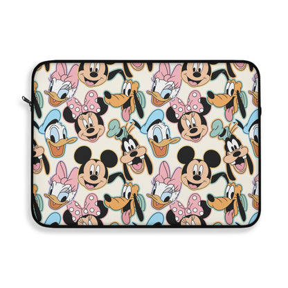 Retro Pastel Fab Five Disney Laptop Sleeve