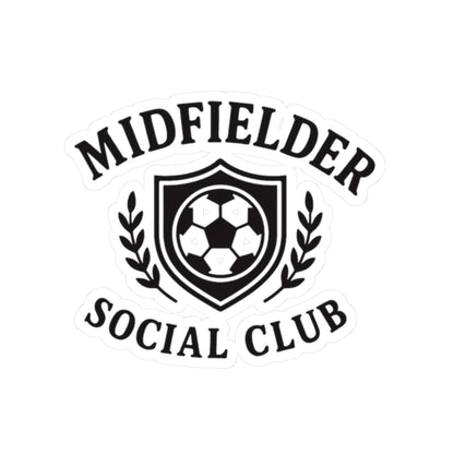 Midfielder Social Club Vinyl Kiss-Cut Stickers