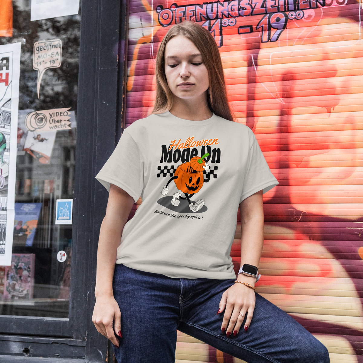 Halloween Mode On T-Shirt