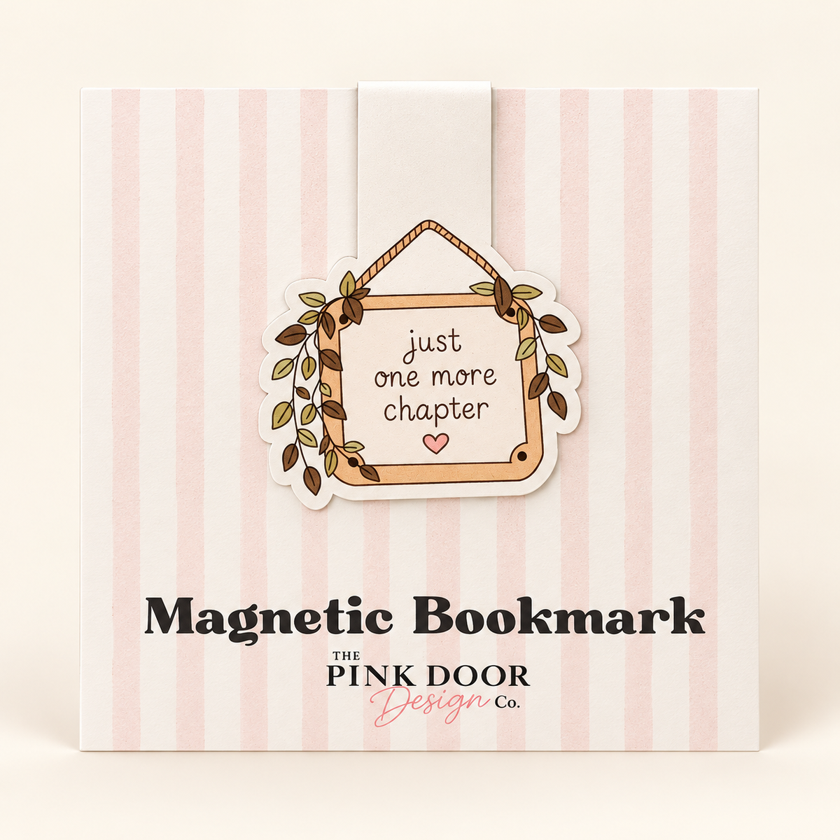 Just One More Chapter Magnetic Bookmark