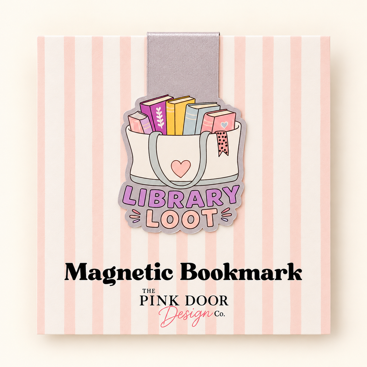 Library Loot Magnetic Bookmark