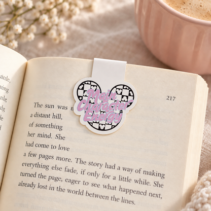 Main Character Energy Magnetic Bookmark