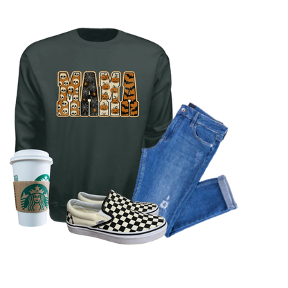 MAMA Halloween Graphic Sweatshirt