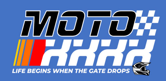 MOTO XXXX Tee – Life Begins When the Gate Drops