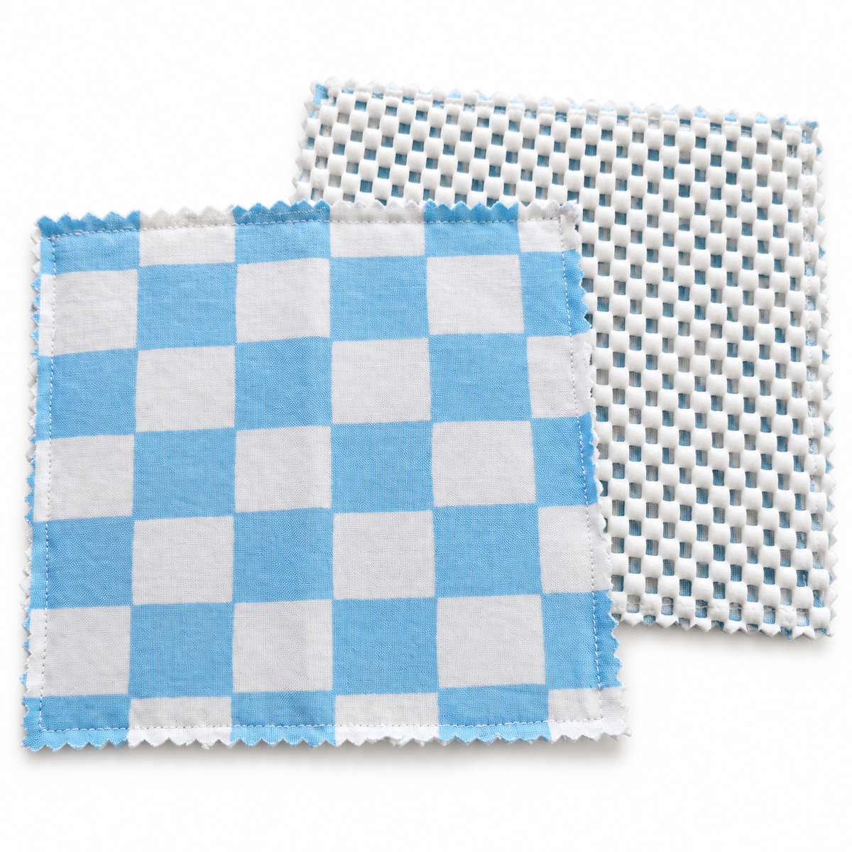 Blue Checkered Jar Opener