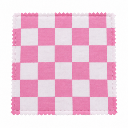 Pink Checkered Jar Opener