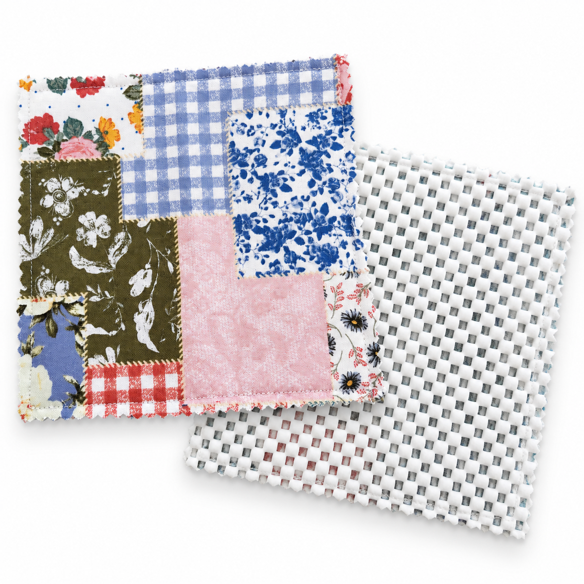 Floral Patchwork Print Jar Opener