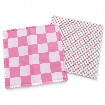 Pink Checkered Jar Opener