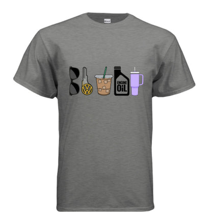 GRAPHITE HEATHER - FRONT