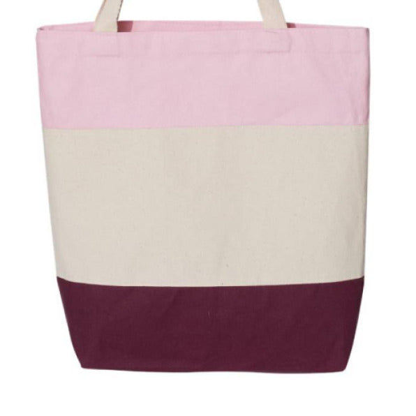 Maroon/ Natural/ Light Pink - BACK