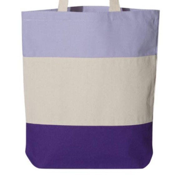 Purple/ Natural/ Lavender - BACK