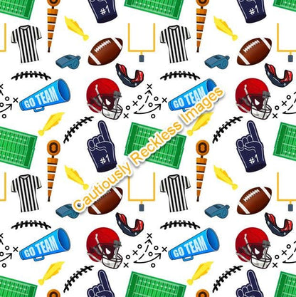 Fun Seamless Football Image