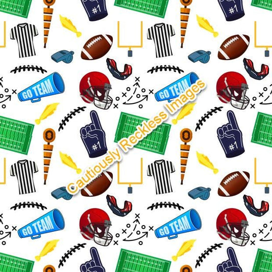 Fun Seamless Football Image