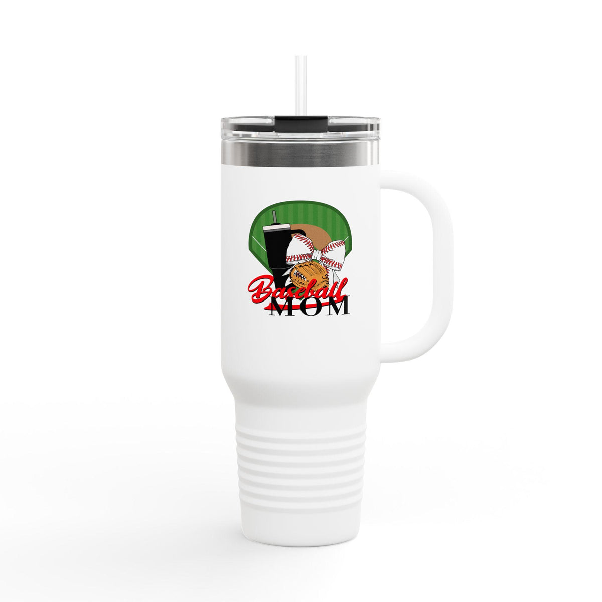 Baseball Mom - 40oz Travel Mug