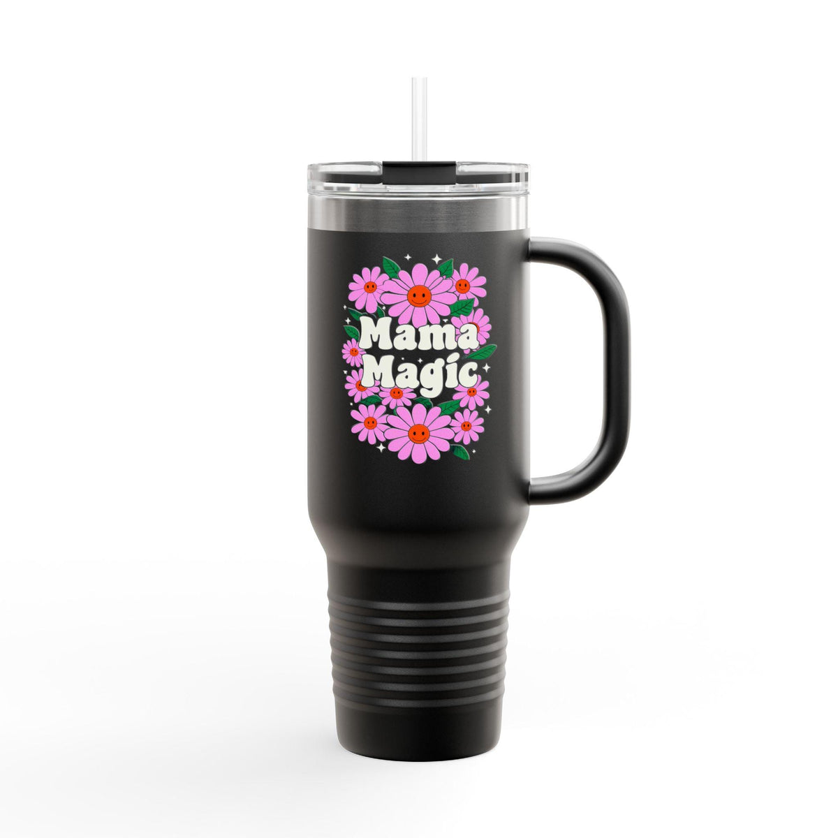 Mama Magic Floral Design - 40oz Travel Mug