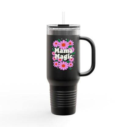 Mama Magic Floral Design - 40oz Travel Mug