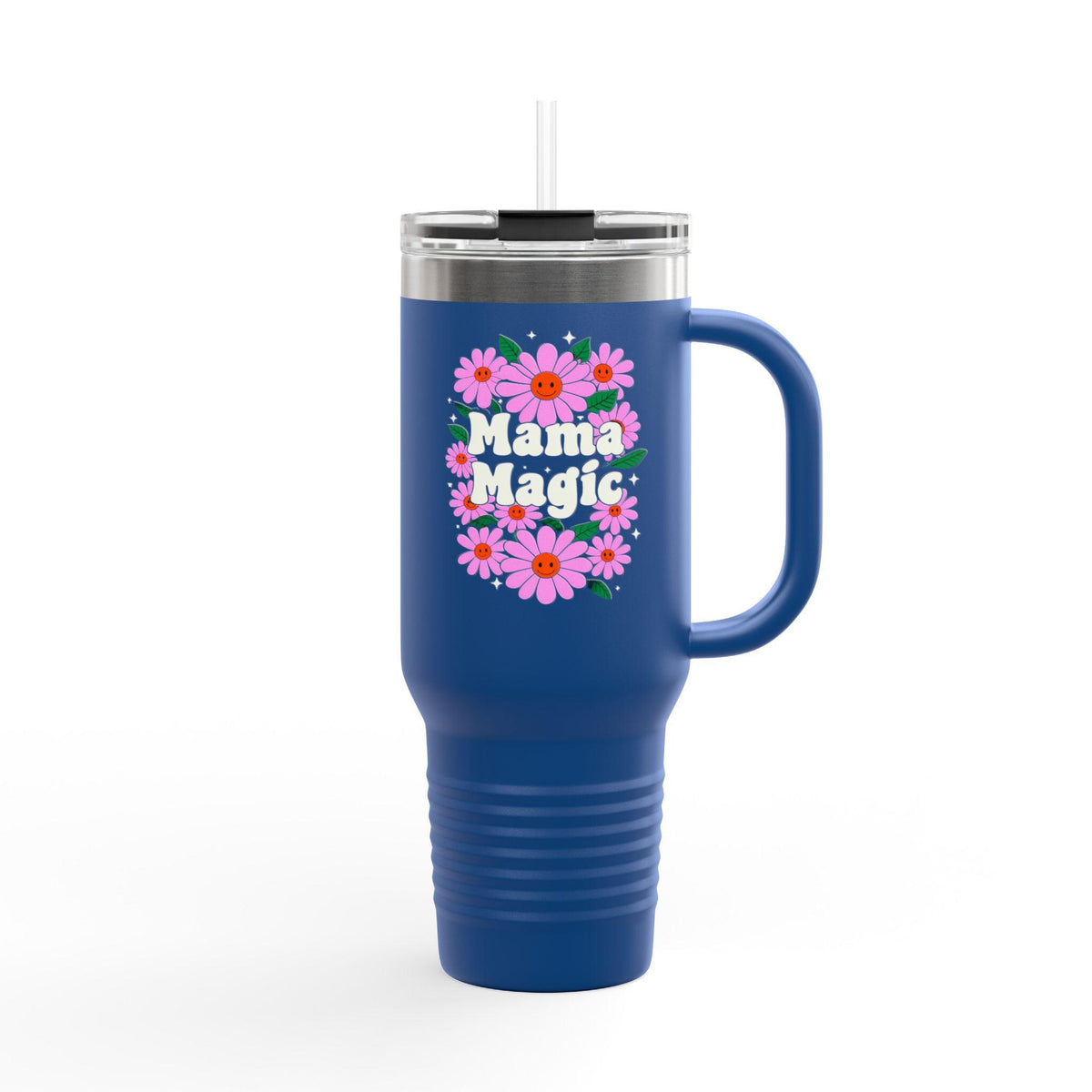 Mama Magic Floral Design - 40oz Travel Mug