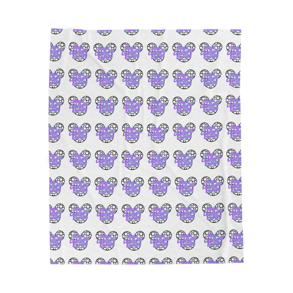 Main Character Energy Velveteen Blanket
