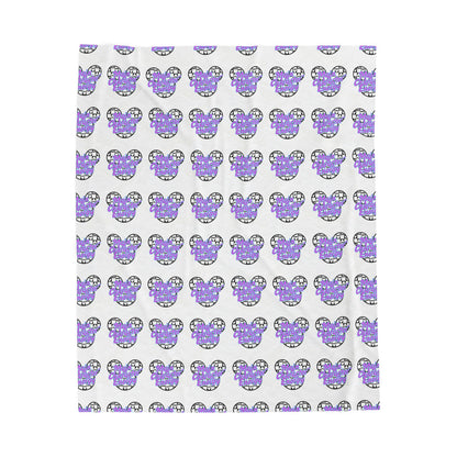 Main Character Energy Velveteen Blanket