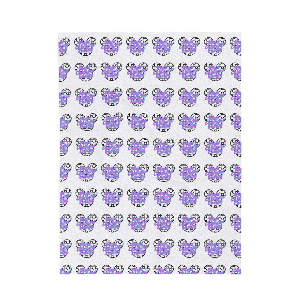 Main Character Energy Velveteen Blanket