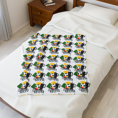 Soccer Mom Plush Blanket