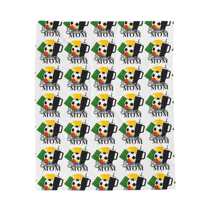 Soccer Mom Plush Blanket
