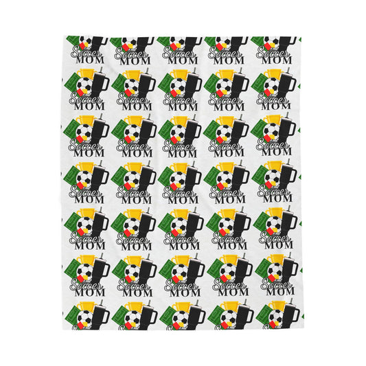 Soccer Mom Plush Blanket