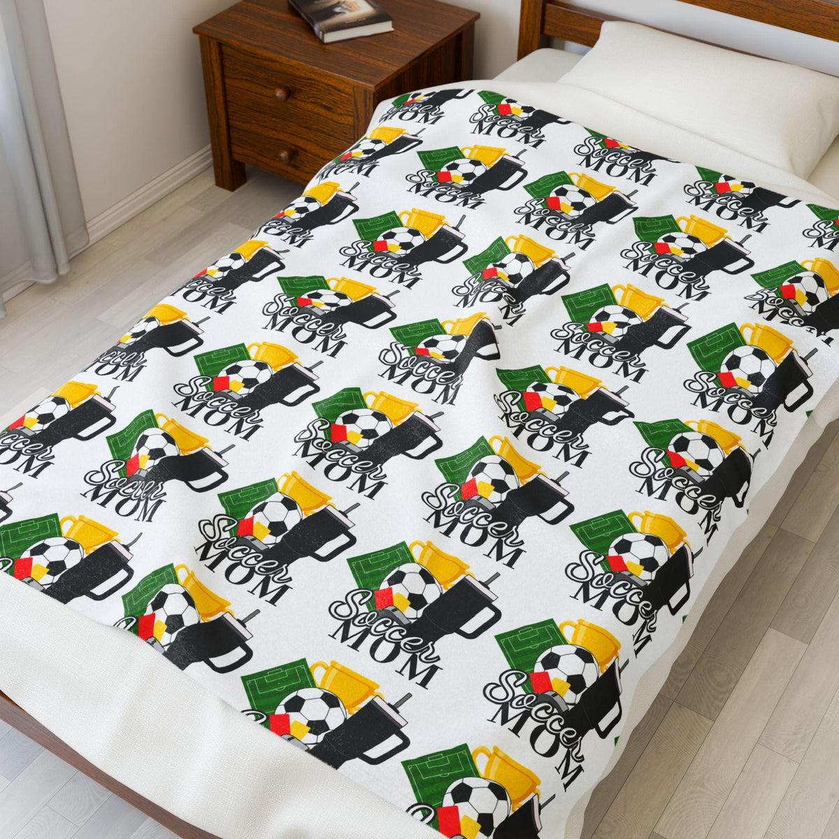 Soccer Mom Plush Blanket