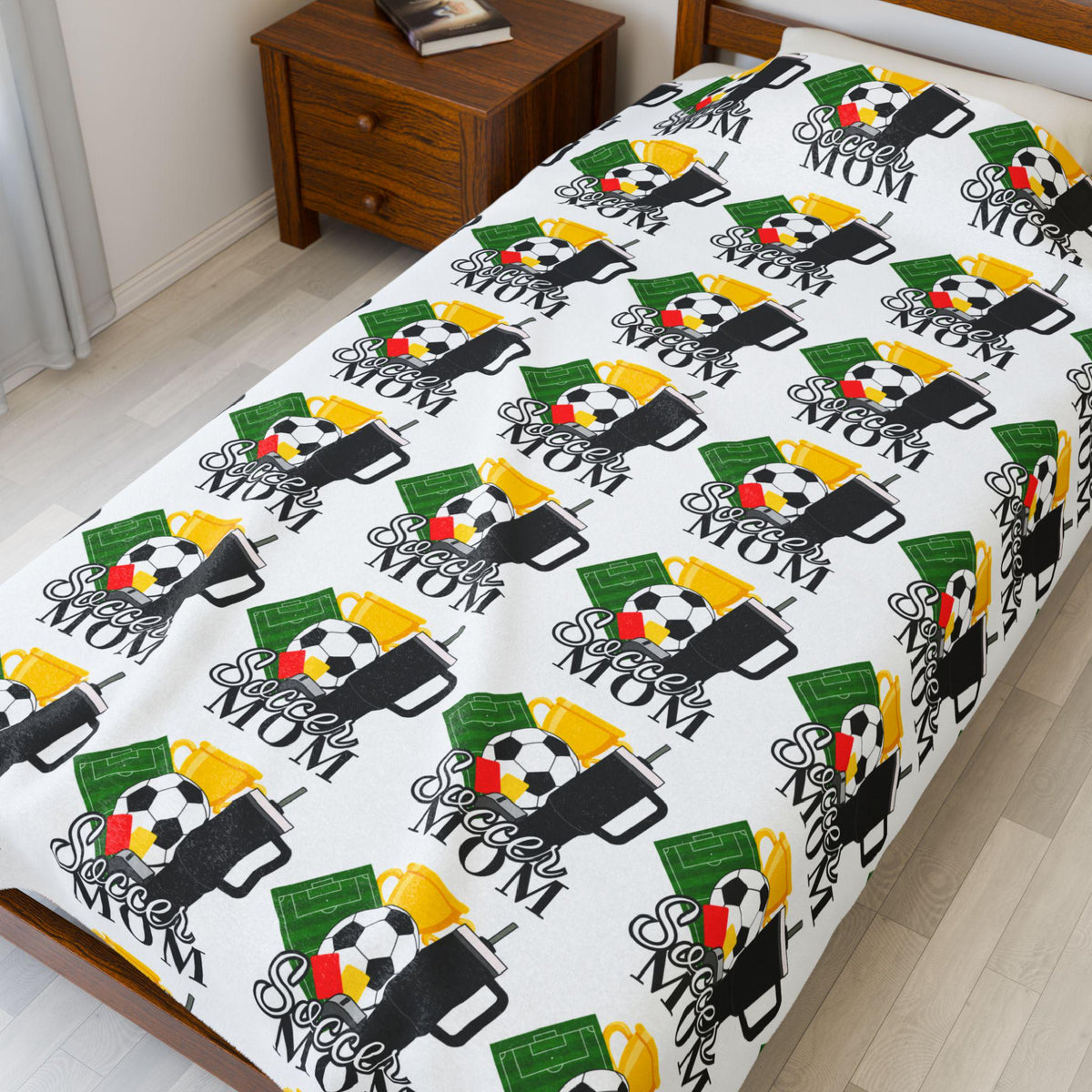Soccer Mom Plush Blanket