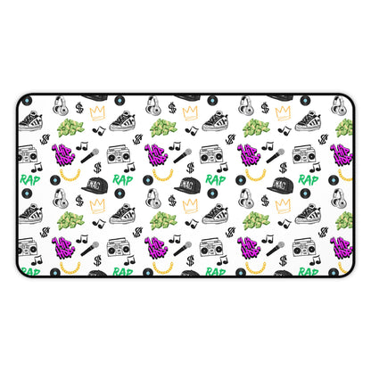 Rap and Hip-Hop Vibe Desk Mat