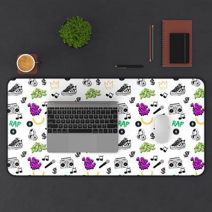 Rap and Hip-Hop Vibe Desk Mat