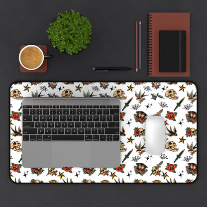 Traditional Tattoo Style Desk Mat