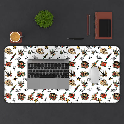 Traditional Tattoo Style Desk Mat