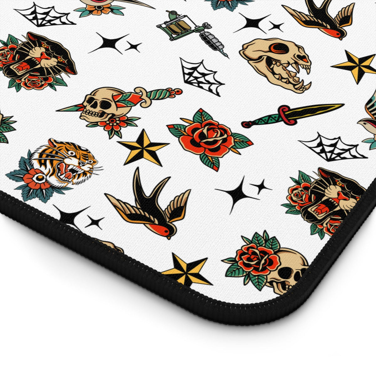 Traditional Tattoo Style Desk Mat