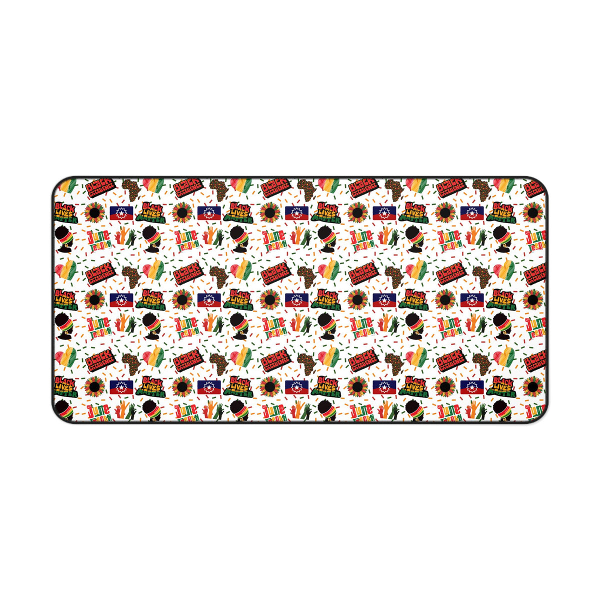 Juneteenth Inspired Desk Mat