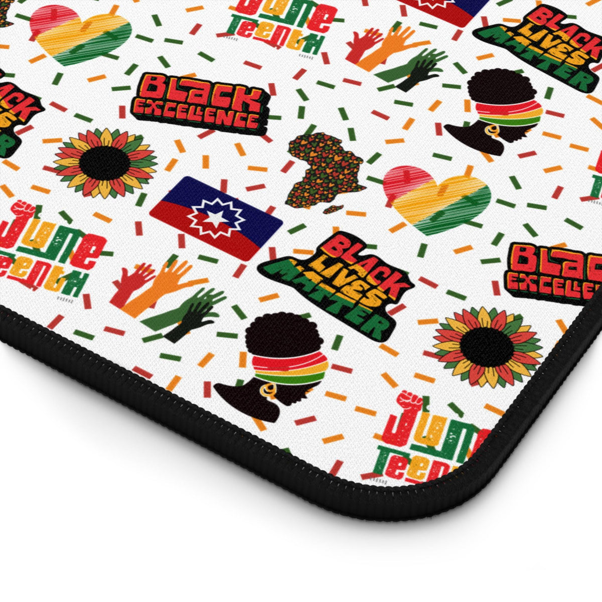 Juneteenth Inspired Desk Mat