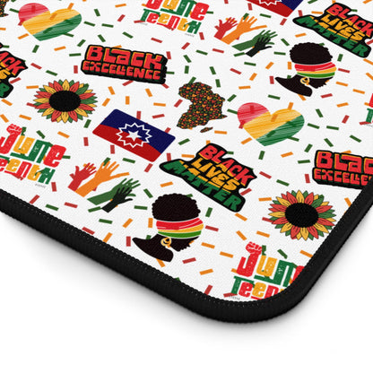 Juneteenth Inspired Desk Mat