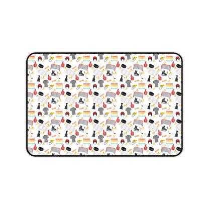 Hockey Inspired Desk Mat